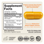 Turmeric Curcumin with Black Pepper Extract 1500mg