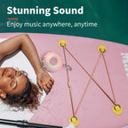 HEYSONG Waterproof Shower Bluetooth Speaker - Pink view 4