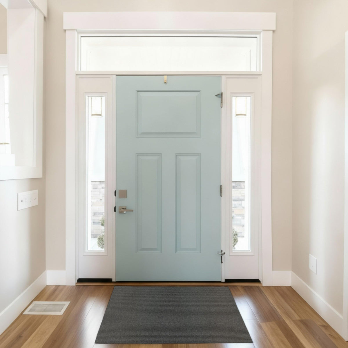 iCustomRug Ribbed Hallway Runner Rug, 3' x