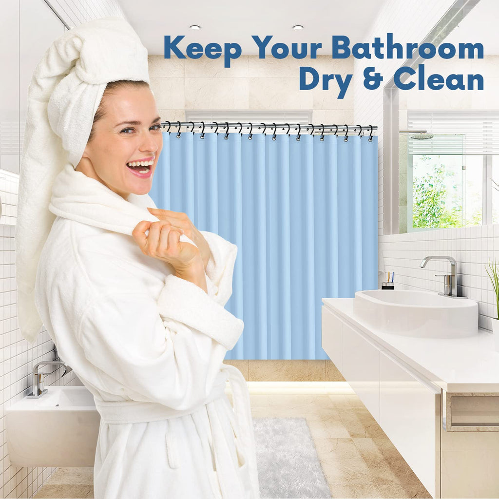 No Smell Shower Curtain Liner 72x72