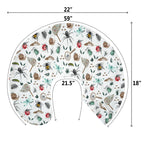 Nursing Pillow Covers for Boy Girl Bees - Hunt view 8