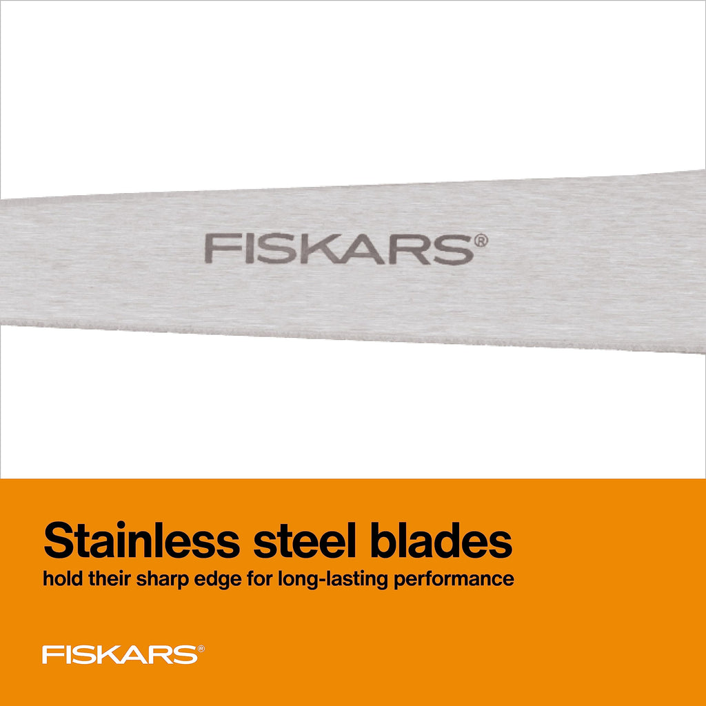 Fiskars 8" SoftGrip Everyday All Purpose Scissors, Office & Crafts, Grey (additional view 2)
