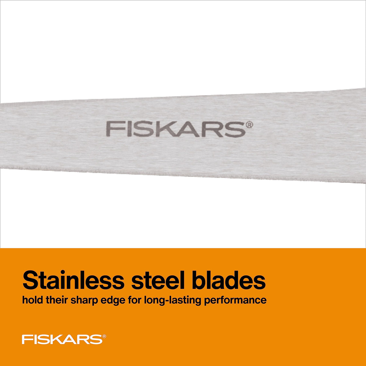 Fiskars 8" SoftGrip Everyday All Purpose Scissors, Office & Crafts, Grey (additional view 2)
