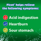 SAL DE UVAS PICOT Effervescent Antacid Powder, 24 Packets (3 Boxes x 8) (Pack of 3)