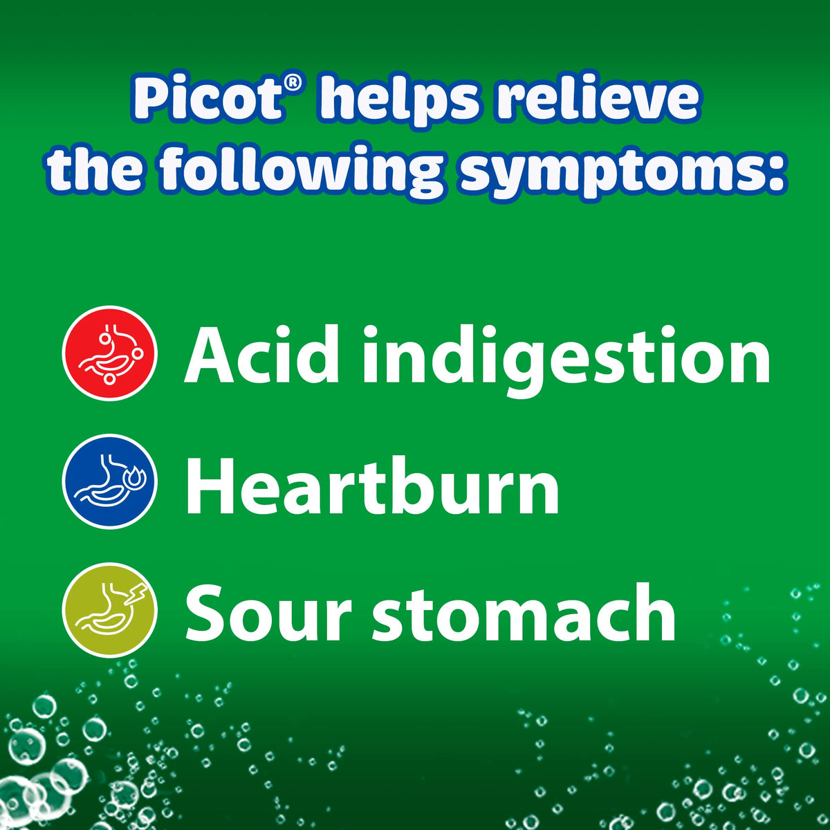 SAL DE UVAS PICOT Effervescent Antacid Powder, 24 Packets (3 Boxes x 8) (Pack of 3)