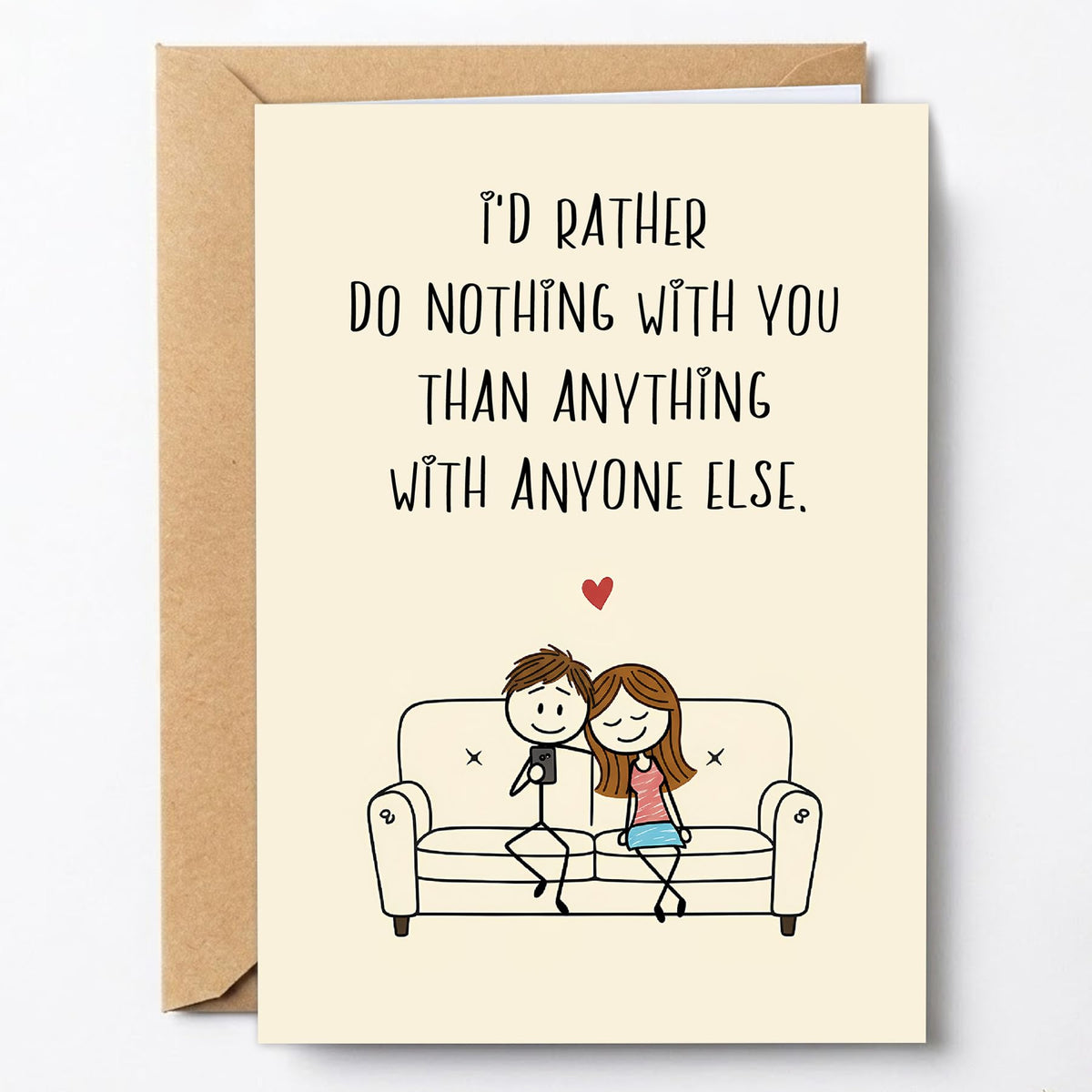 PTRUKD Greeting Cards for Him Her, Husband Wife, Boyfriend Girlfriend - SIS-KM429