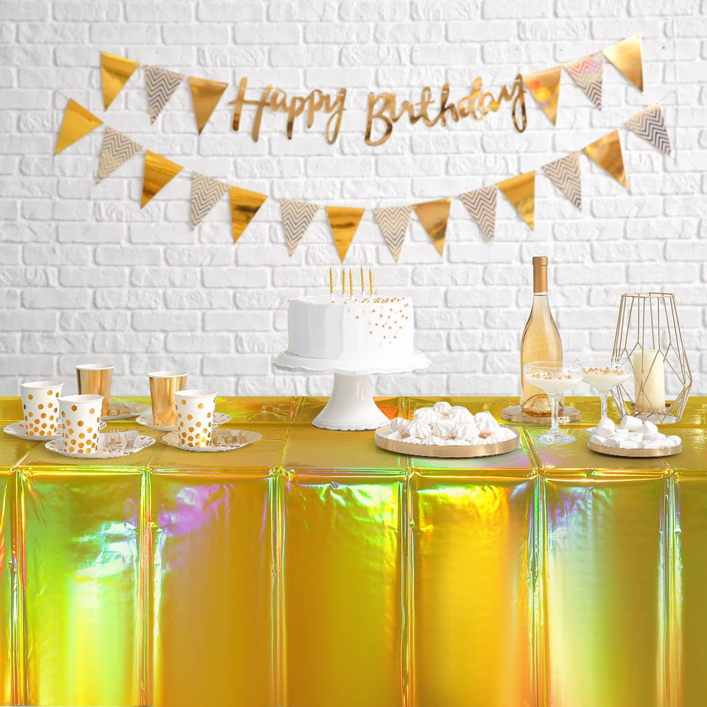 Funny Laser Tablecloth - Gold / 1 view 5