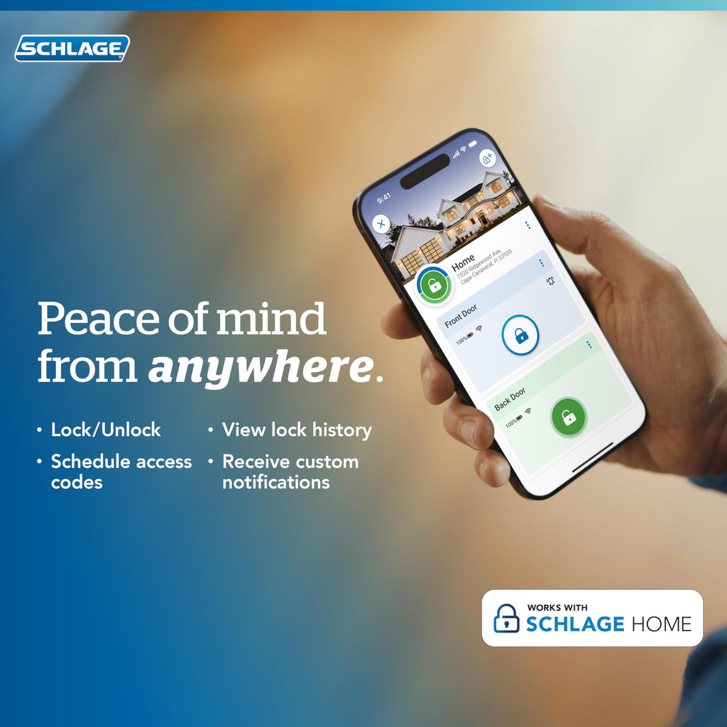 Schlage Encode Smart WiFi Deadbolt Lock
