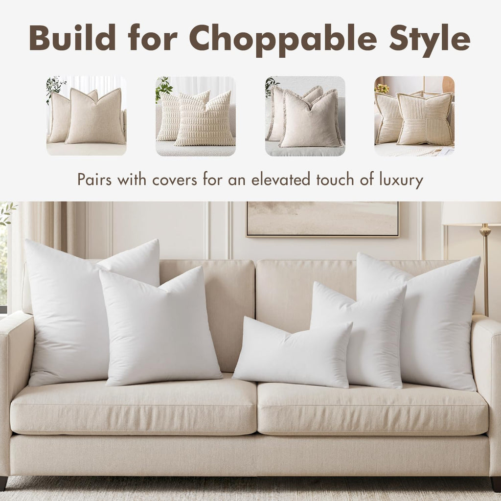 MIULEE Pillow Inserts - 1 / 14x22 Inch view 5