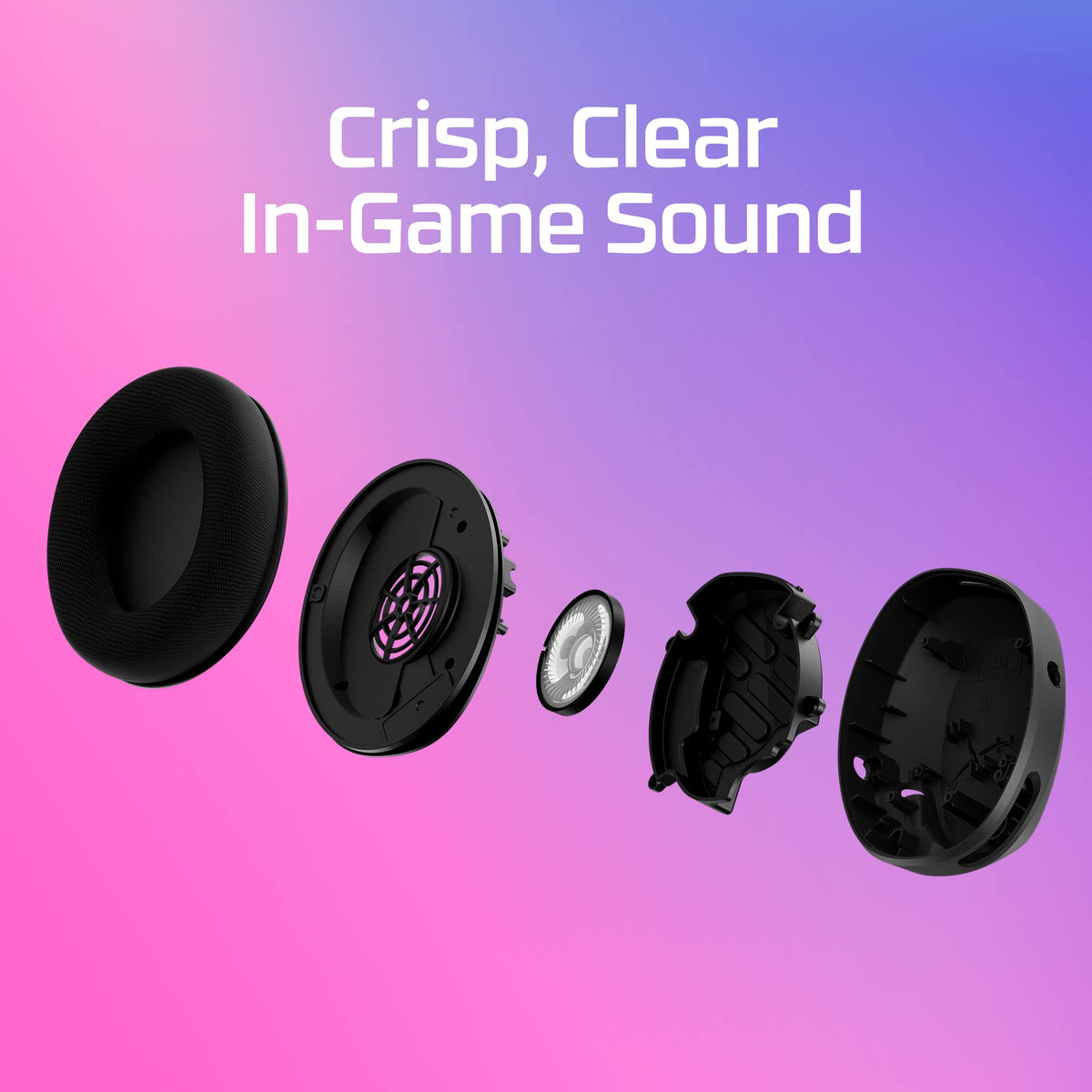 HyperX Cloud Stinger 2 Core – PC Gaming Headset, Lightweight Over-Ear Headset with mic (additional view 4)