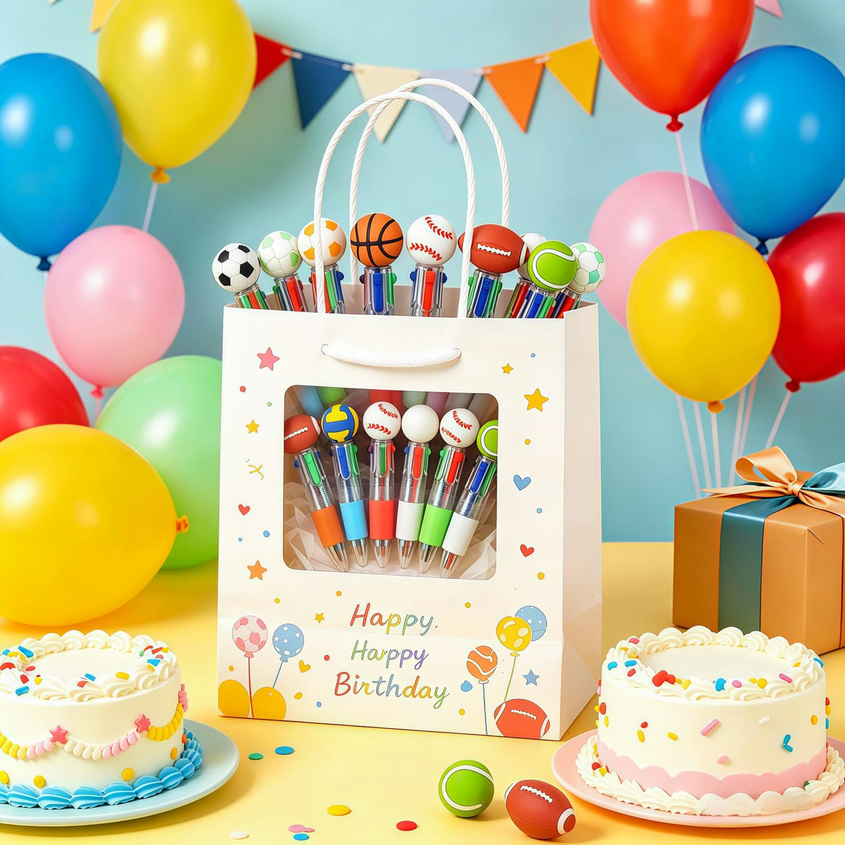 Oneshow Multicolor Pens - Sports-16PCS view 5