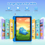 Kids Tablet,Android 16 Tablet for Kids 10 inch with Case,24GB RAM 64GB ROM - Blue view 2