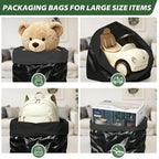 10PCS Jumbo Poly Mailers 24x36 for Winter Clothes Pillow Blanket Suitcase (additional view 4)