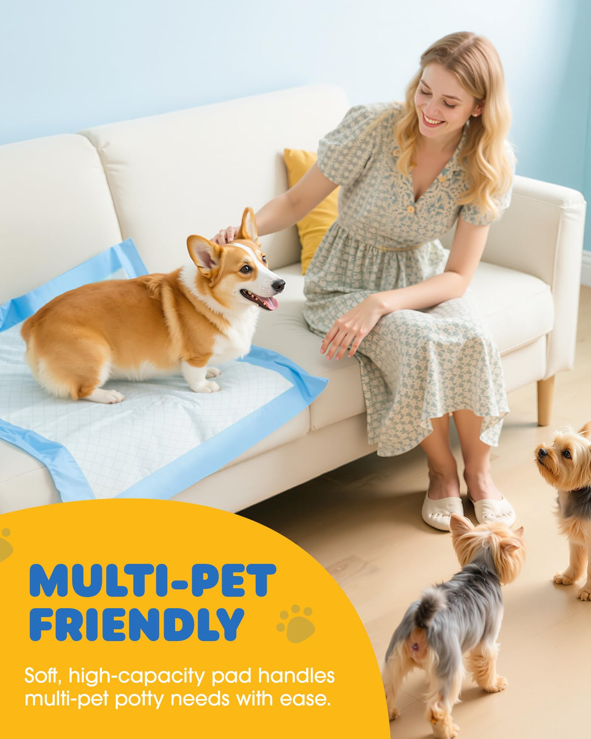 Powools Puppy Pads for Dogs