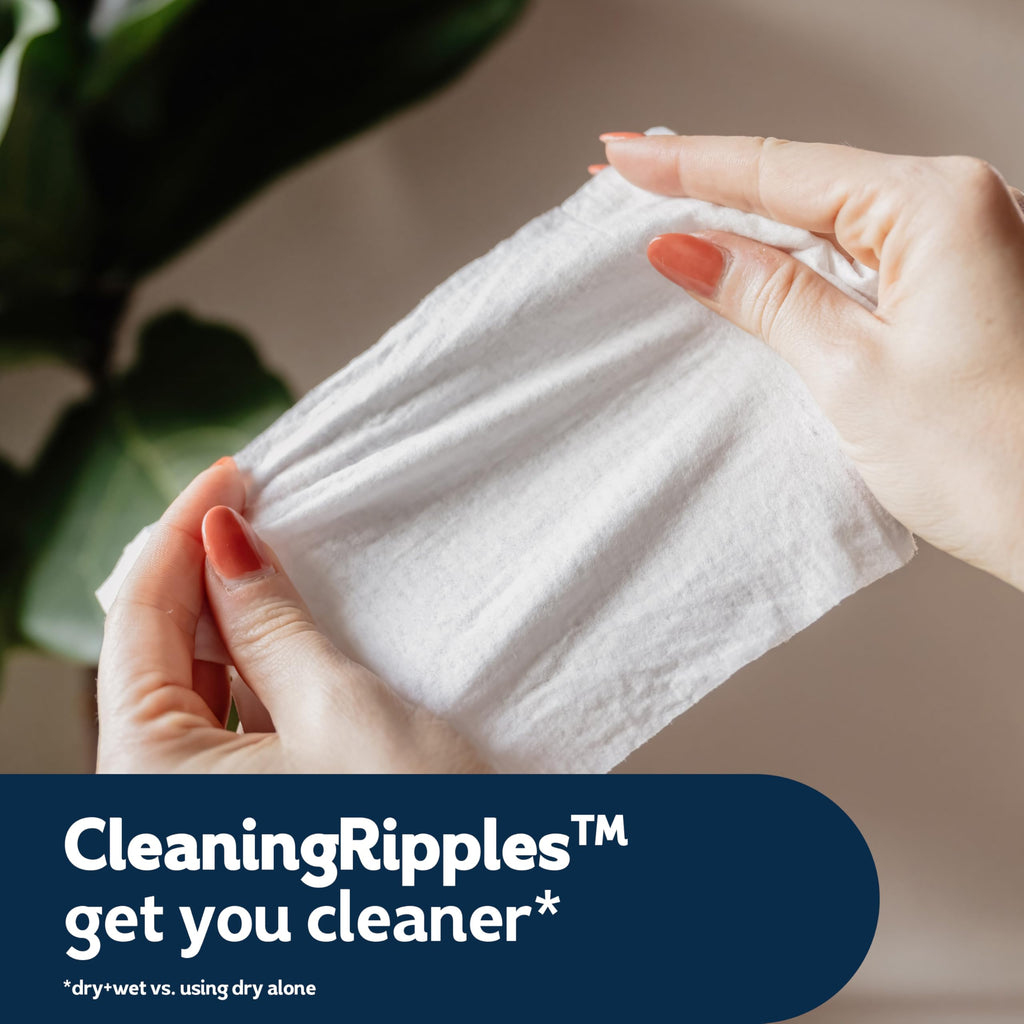 Cottonelle Fresh Feel Flushable Wet Wipes, Adult Wet Wipes, 8 Flip-Top Packs, 42 Wipes Per Pack (336 Total Wipes) (Pack of 8)