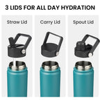 Konokyo oz Insulated Stainless Steel Water Bottle