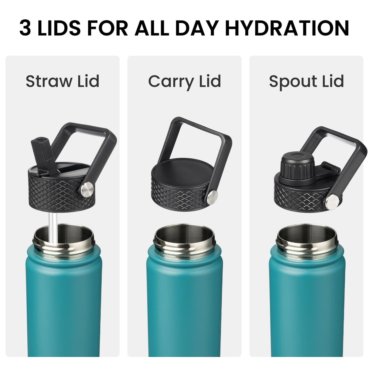 Konokyo oz Insulated Stainless Steel Water Bottle