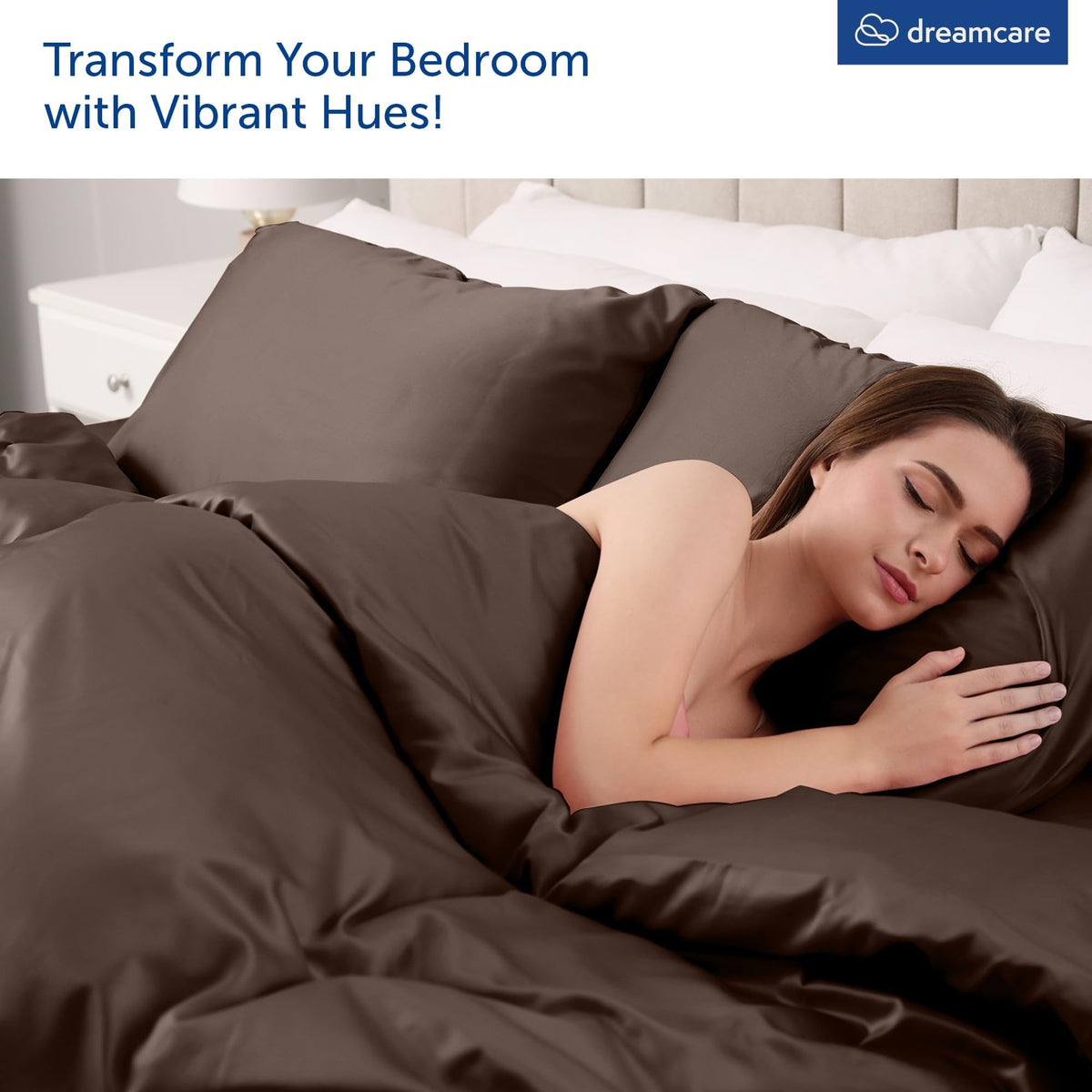 DREAMCARE Sheet Sets - 14 - Mocha Brown / Queen view 4