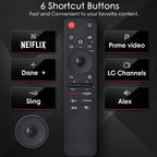 AI Magic Voice Remote for LG WebOS Smart TV with Pointer Function (additional view 3)