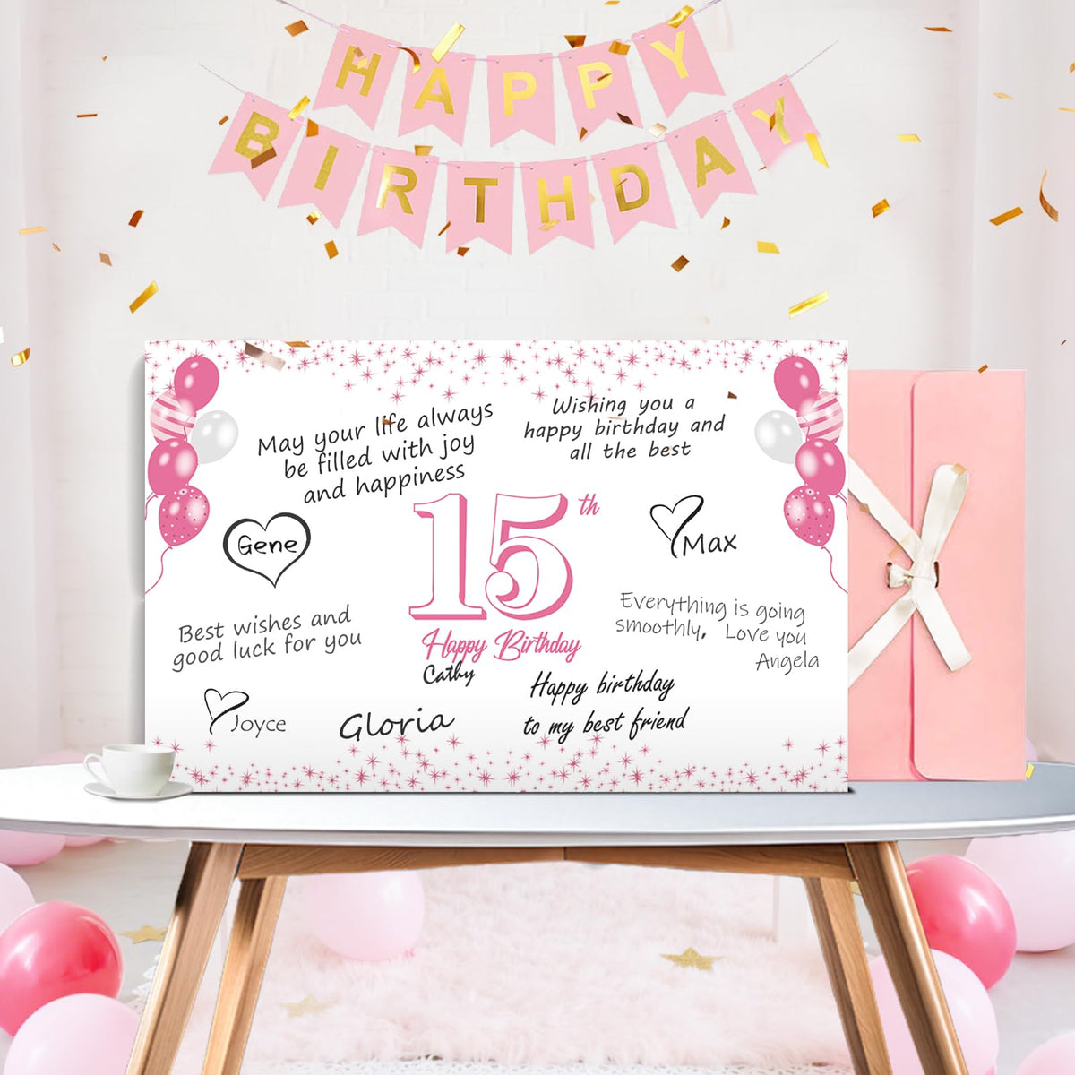 Uiorgui Birthday Greeting Cards - 15th Birthday view 2