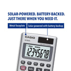 Casio HS-8VA Mini 6-Function Calculator