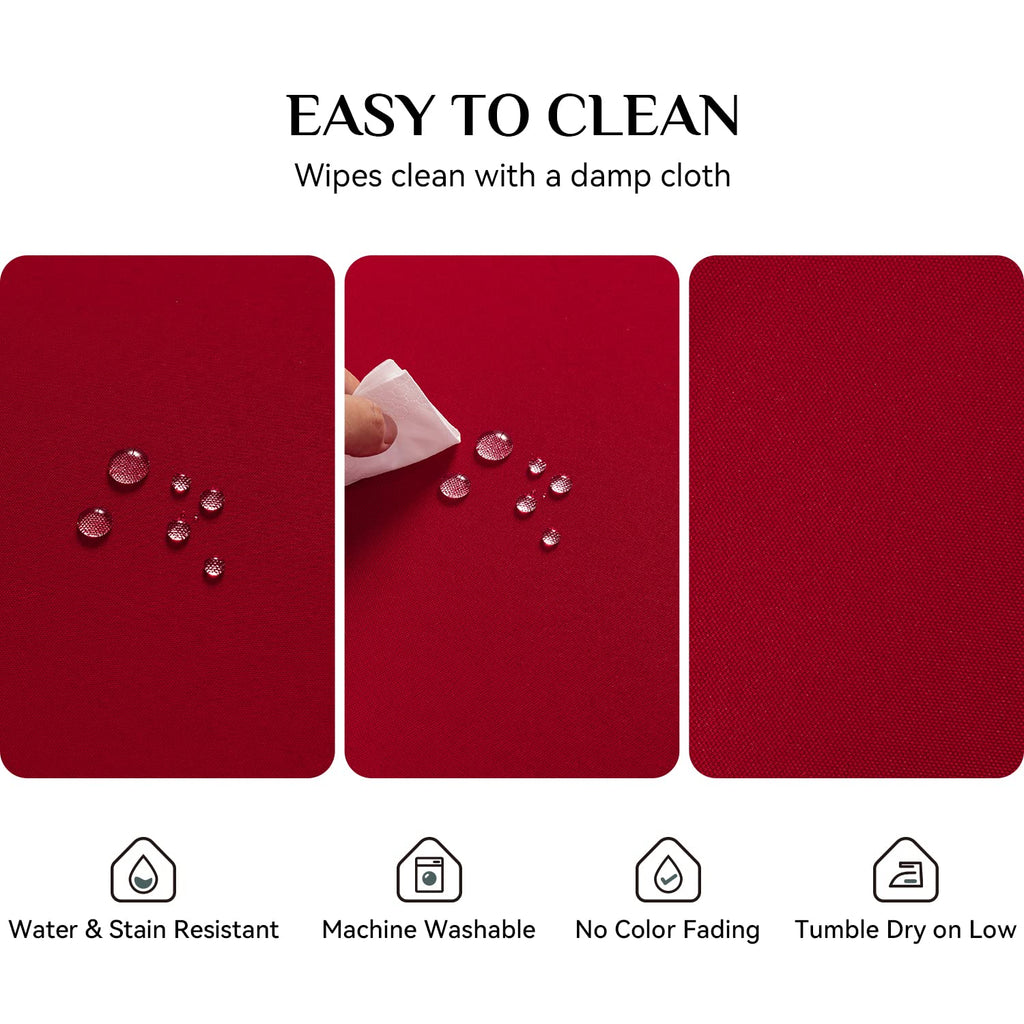 Softalker Rectangle Tablecloth - Red / 70" x 120" (Rectangular) view 3