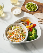 LE TAUCI Chip and Dip Bowls, Anti-Soggy Cereal Bowl, Soup and Side/Cracker Bowls Sets for (additional view 6)