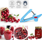 Cherry Pitter Tool Pit Remover - Blue view 1