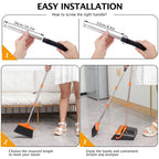 XXFLOWER Broom and Dustpan - Orange view 5