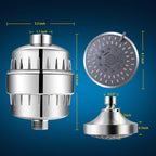 FEELSO Shower Head with Shower Filter, Filtered Shower Head for Hard Water (21651)
