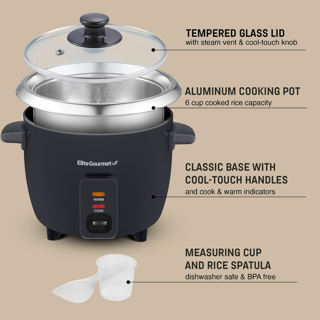 Elite Rice Cooker, Keep Warm