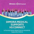 Dimora Silicone Foam Dressing 4"x4" Hidradenitis Suppurativa Pads (101 291) (Pack of 10)