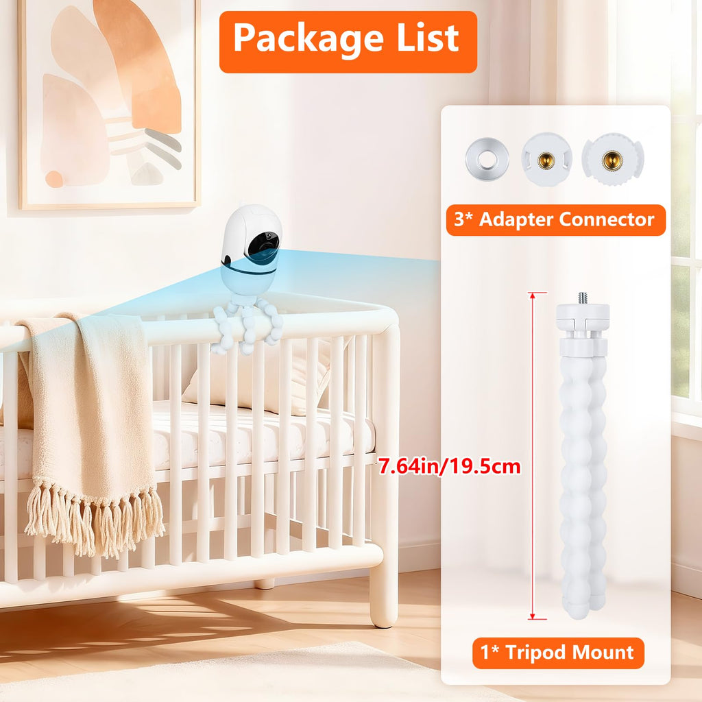 Baby Monitor Mount - Pure White view 6