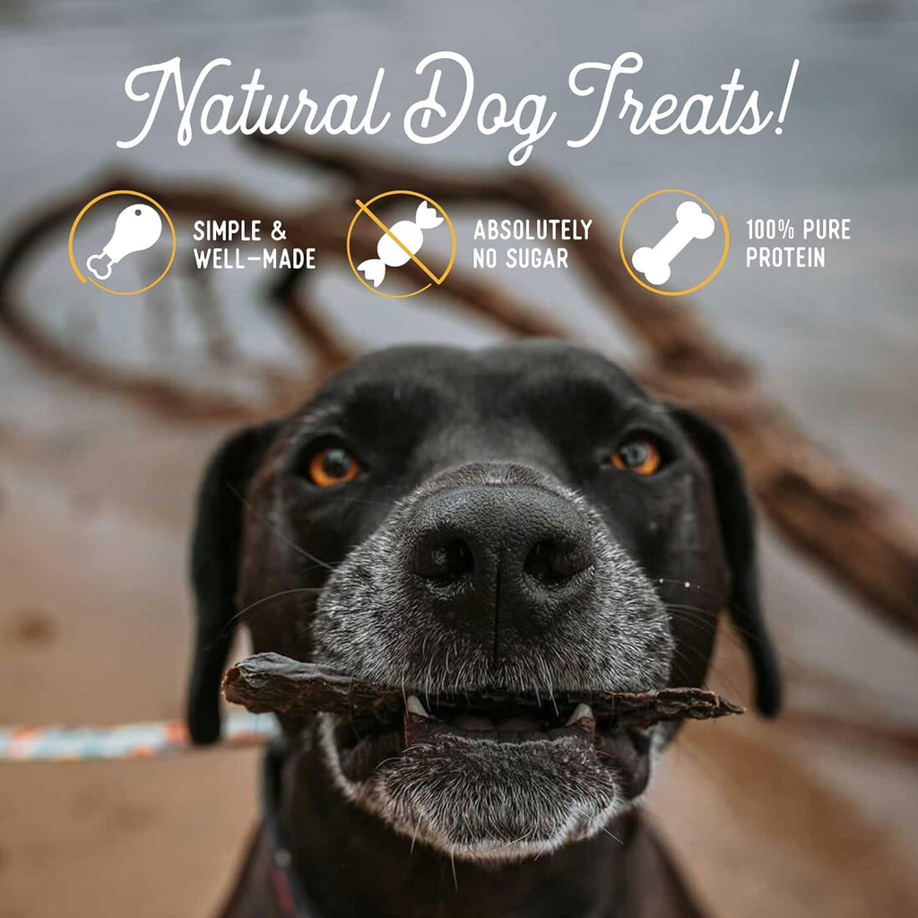 Beg & Barker Beef Liver Jerky, Dog Treats, Grain Free (4oz, 2-Pack) (additional view 3)