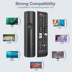 【Pack of 2】 Universal for Samsung Smart TV Remote Control Replacement (additional view 2)