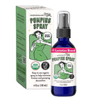Legendairy Milk Organic Pumping Spray, Lanolin-Free Breast Lubricant, – 4 oz