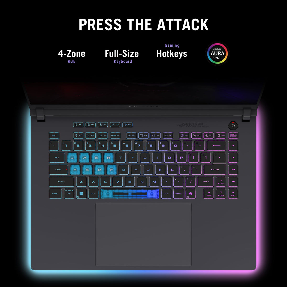 ASUS ROG Strix G16 (2025) Gaming Laptop, 16” FHD+ 16:10 165Hz/3ms, NVIDIA GeForce RTX (additional view 8)