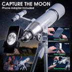 YUANZIMOO 80mm Aperture 500mm Refractor Telescope - view 6