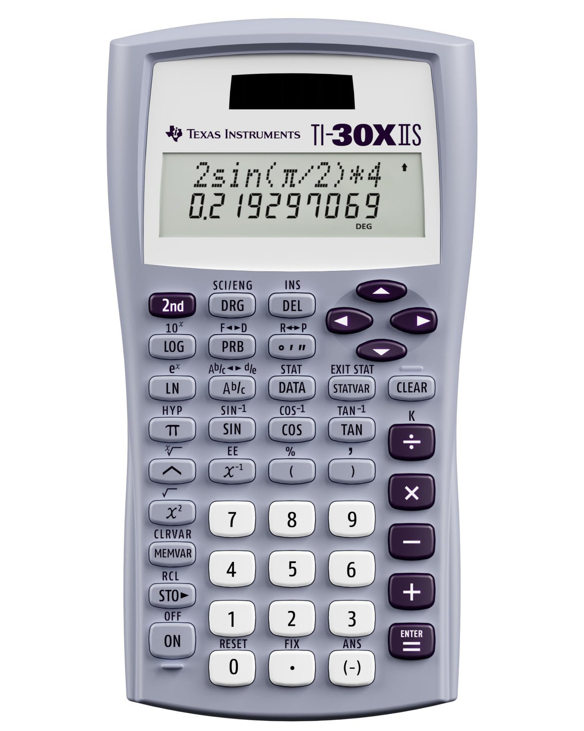 TI-30XIIS Scientific Calculator Texas Instruments, Lavender Limits (30XIIS/TBL/1L1/BQ)