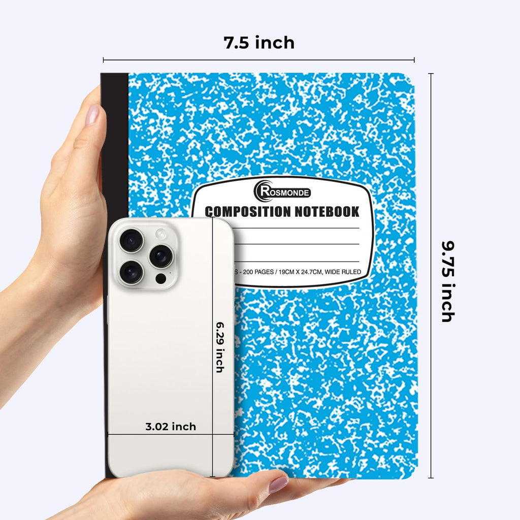 Rosmonde Composition Notebooks, Wide Ruled - view 3
