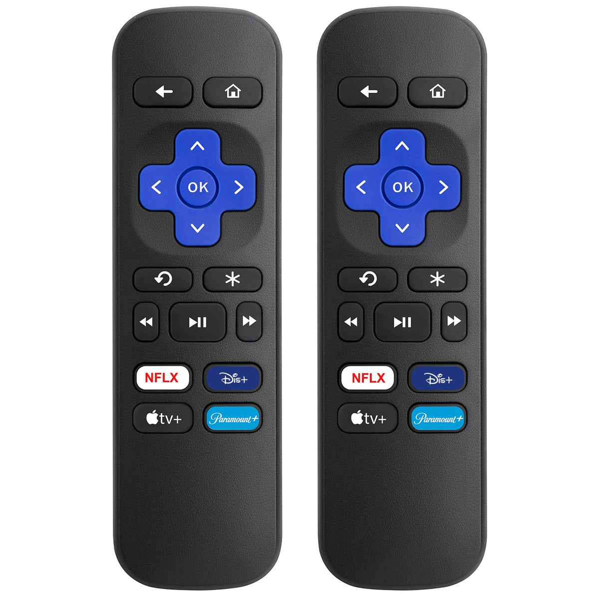 【Pack of 2】 Replacement Remote for Roku Box/Express/Premiere/Roku Player