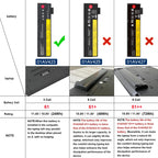 TREE.NB Laptop Battery Replacement - 8.19x2.13x0.35inch 01AV423 view 1