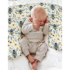 Nursing Pillow Covers for Boy Girl Bees - Bees view 3
