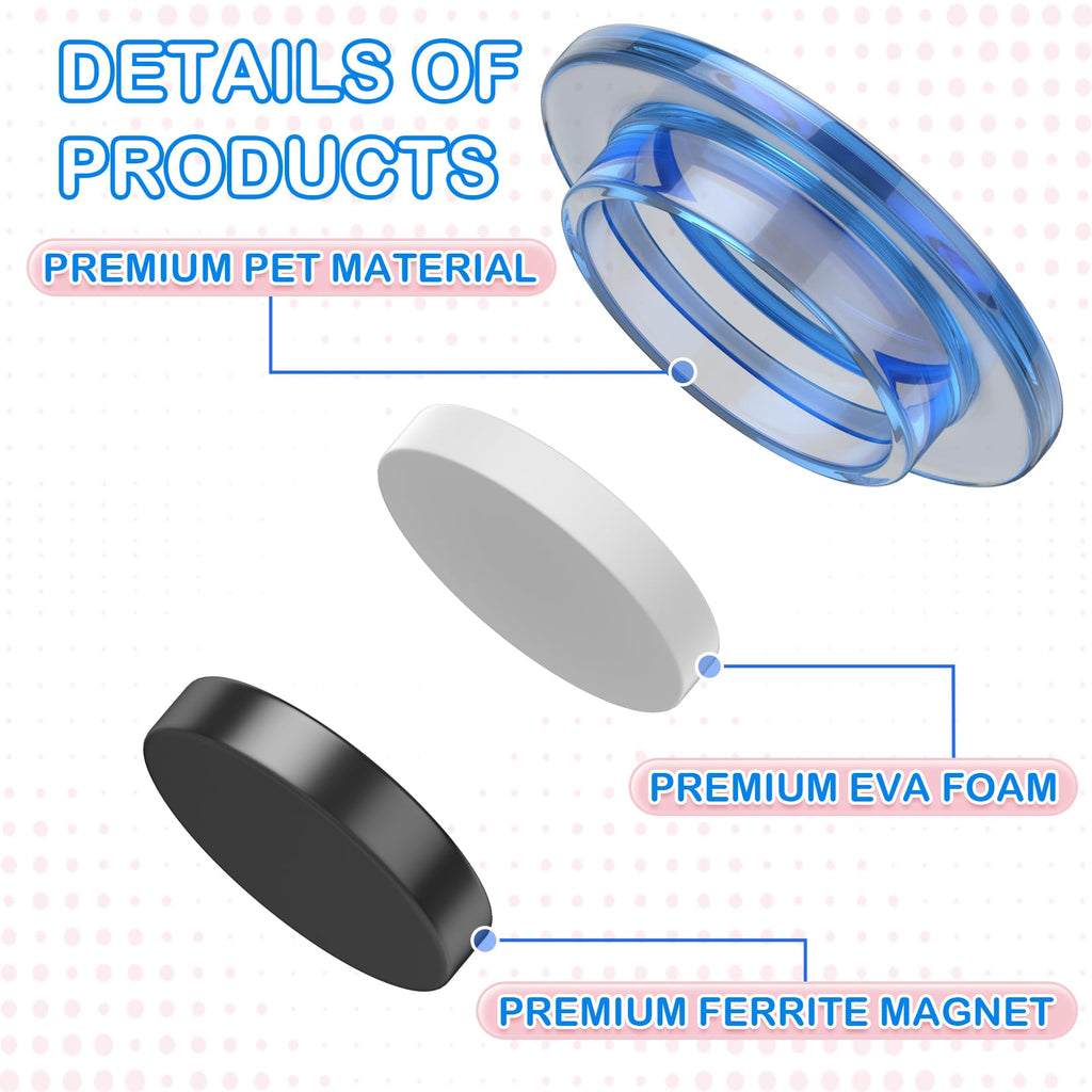 Grtard Magnets for Whiteboard, Round Fridge Magnets