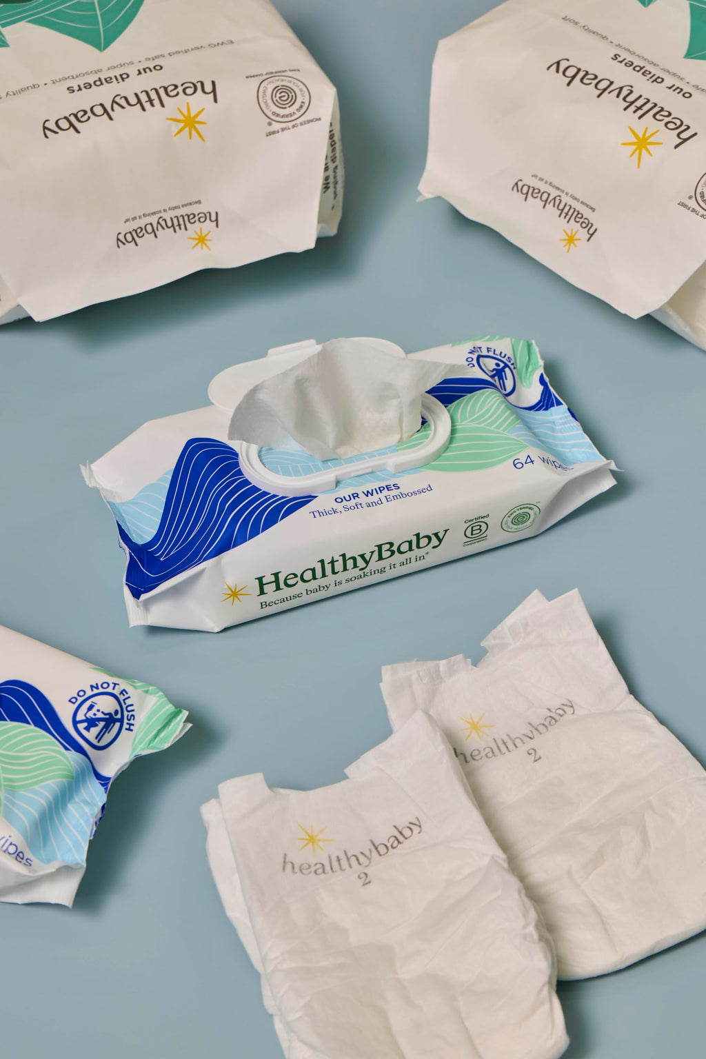 HealthyBaby Non-Toxic Diapers for Sensitive Skin