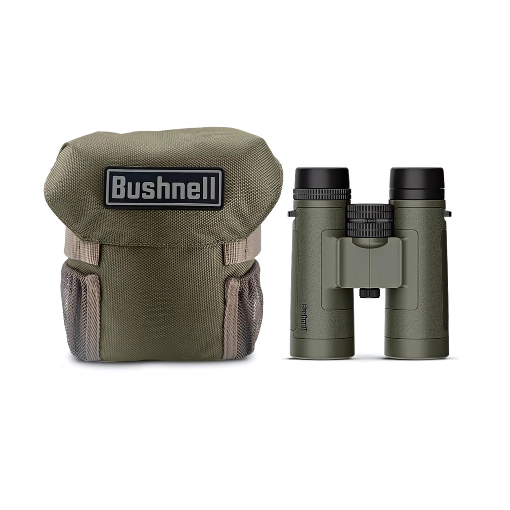 Bushnell HD Optical System Waterproof Binoculars, Green - 10x42 Binoculars view 3