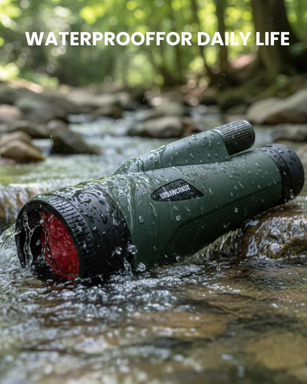 15x65&8x32 Monoculars for Adults High Powered for Bird Watching Hikng Camp - Green view 6