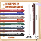 Sayglossy Pens Christian Pens Bulk - Dark Color / Bible Verse view 2