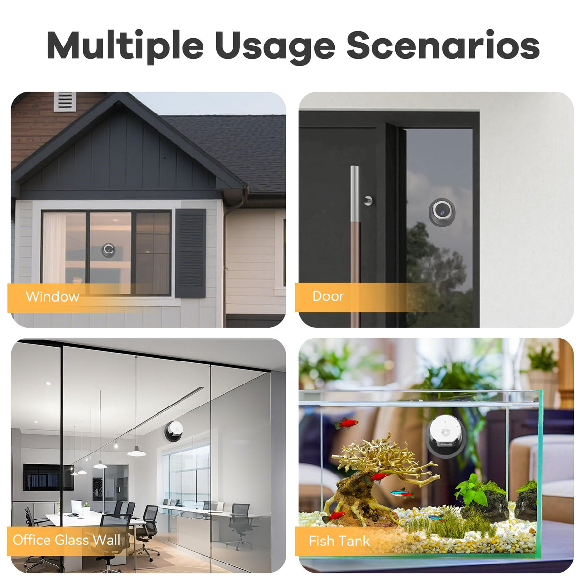 Rxuze 2.5K 4MP Indoor Window Camera, Wireless Cameras for Home Security (additional view 6)