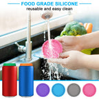 Silicone Soda Can Cover Lids - 12 Pack view 3
